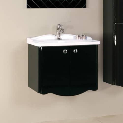 Купить Тумба Акватон Венеция 65 под раковину 1A155201VN950 черная по низкой цене