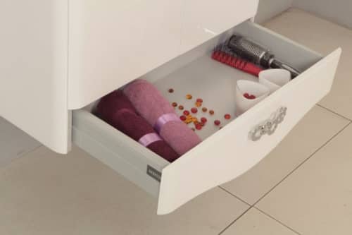 Купить Тумба Акватон Венеция 90 под раковину 1A155601VN010 белая по низкой цене