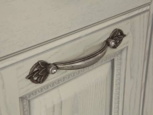 Купить Тумба Акватон Жерона 105 под раковину 1A158601GEM20 белое серебро по низкой цене