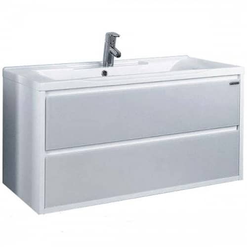 Купить Тумба Акватон Римини 100 под раковину 1A134501RN010 белая по низкой цене