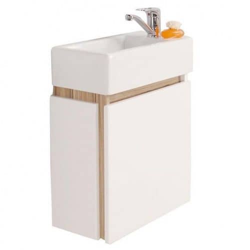 Купить Тумба Акватон Эклипс М под раковину 1A172801EK49L Эбони светлый L по низкой цене