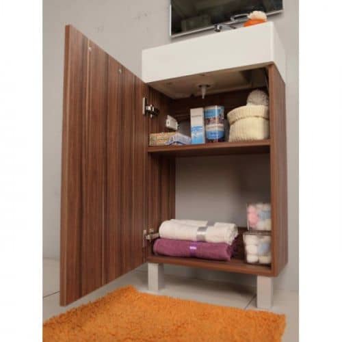 Купить Тумба Акватон Эклипс под раковину 1A172701EK560 Эбони темный по низкой цене