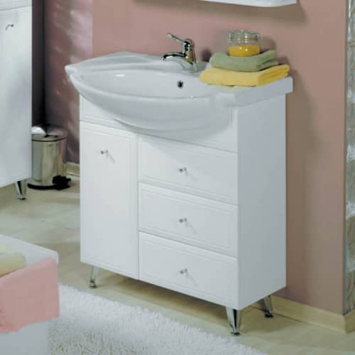 Купить Тумба Акватон Эмили М 80 под раковину 1A056401EM010 по низкой цене