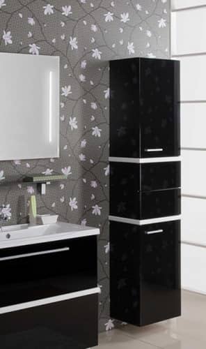 Купить Шкаф-пенал Акватон Турин 1A118003TU950 с белой панелью по низкой цене