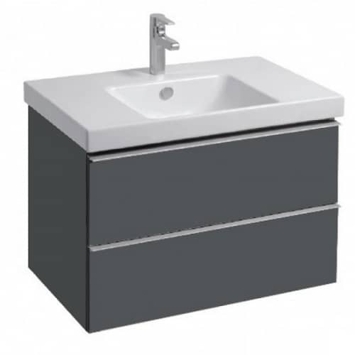 Купить Тумба Jacob Delafon Odeon Up EB895-N14 под раковину серый антрацит 770х485х530 мм по низкой цене