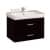 Купить Тумба Акватон Америна 70 под раковину 1A137601AM950 чёрная по низкой цене