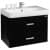 Купить Тумба Акватон Америна 80 под раковину 1A137701AM950 чёрная по низкой цене