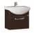 Купить Тумба Акватон Ария 65 под раковину 1A134001AA430 темно-коричневая по низкой цене