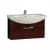 Купить Тумба Акватон Ария 80 под раковину 1A141701AA430 темно-коричневая по низкой цене