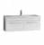 Купить Тумба Акватон Мадрид 120 М под раковину 1A170301MA010 белая с 2 ящиками по низкой цене