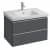 Купить Тумба Jacob Delafon Odeon Up EB895-N14 под раковину серый антрацит 770х485х530 мм по низкой цене