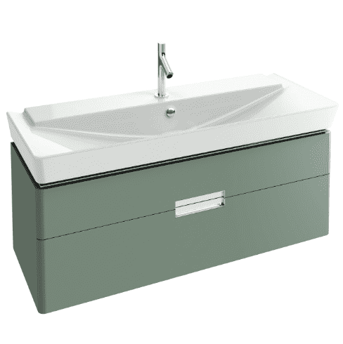 Купить Тумба Jacob Delafon Reve EB1137-G95 под раковину оливковый блестящий 1173х445х435 мм по низкой цене