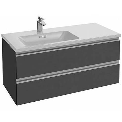 Купить Тумба Jacob Delafon Vox EB2021-RA-E15 под раковину черное дерево 1200х460х452 мм по низкой цене