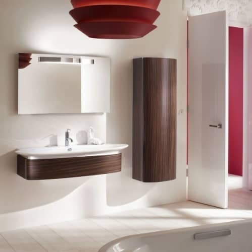 Купить Тумба Jacob Delafon Presqu'ile EB1101-V13 под раковину палисандр шпон 1090х450х240 мм по низкой цене