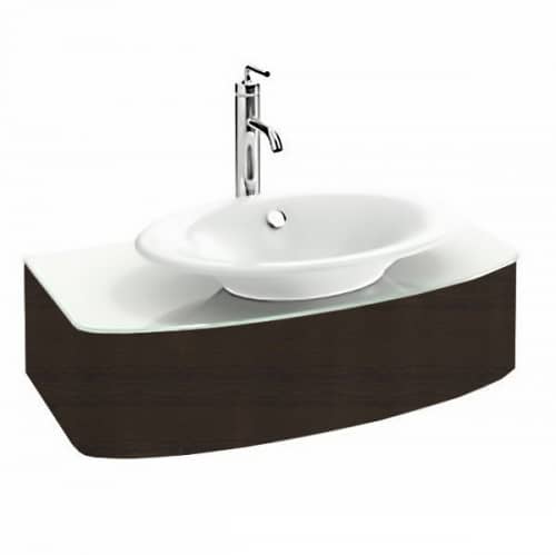 Купить Тумба Jacob Delafon Presqu'ile EB1106-V13 под раковину палисандр шпон 830х450х218 мм по низкой цене