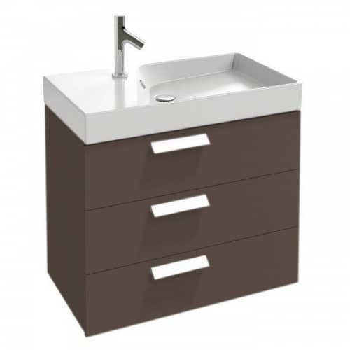 Купить Тумба Jacob Delafon Rythmik EB1308-G80 под раковину светло-коричневый лак 795х360х634 мм по низкой цене