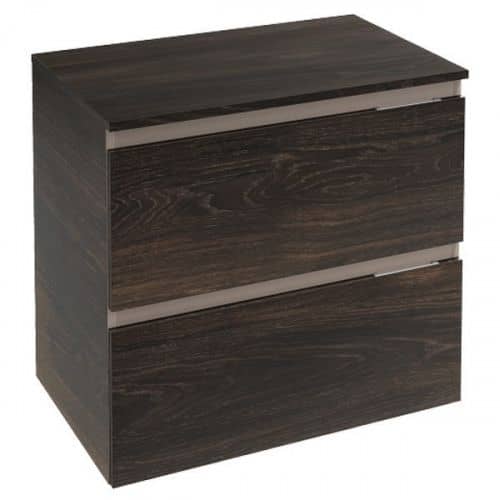 Купить Тумба Jacob Delafon Soprano EB1339-E15 черное дерево 710х450х650 мм по низкой цене
