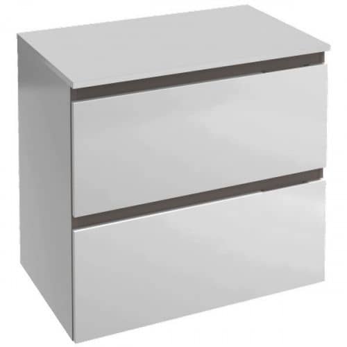 Купить Тумба Jacob Delafon Soprano EB1339-N18 белая блестящая 710х450х650 мм по низкой цене