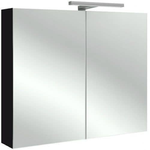 Купить Шкаф Jacob Delafon Reve EB796RU-274 зеркальный черный по низкой цене
