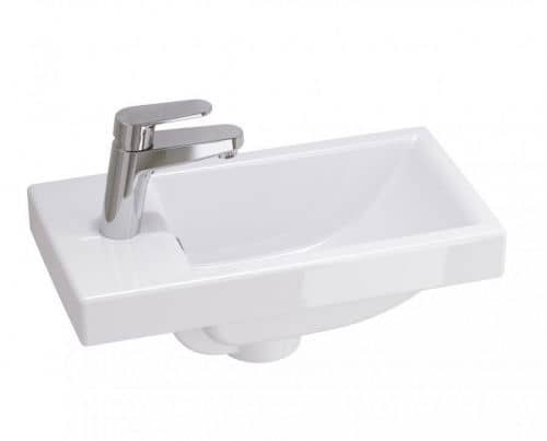 Купить Тумба Style Line Compact 40 Люкс с раковиной белая по низкой цене