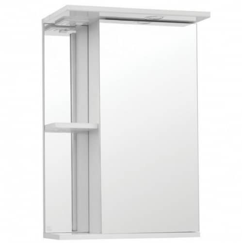 Купить Шкаф Style Line Эко Стандарт Николь-450/С зеркальный белый по низкой цене