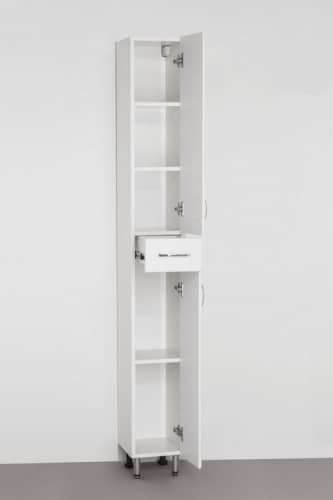 Купить Шкаф-пенал Style Line Эко Стандарт 240 белый по низкой цене