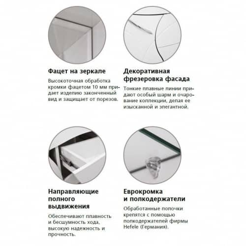 Купить Тумба Style Line Амелия 65 с раковиной по низкой цене