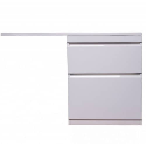 Купить Тумба Style Line Даллас 130 R Люкс Plus с раковиной белая по низкой цене