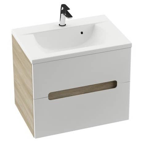 Купить Тумба Ravak SD 700 Classic II X000000908 под раковину латте/белый глянец по низкой цене