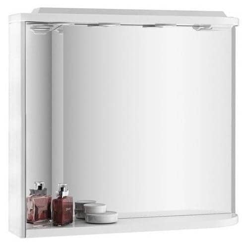 Купить Зеркало Ravak Rosa M 780 L белое с полкой и подсветкой левое по низкой цене