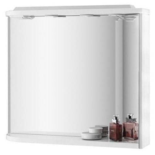 Купить Зеркало Ravak Rosa M 780 R белое с полкой и подсветкой правое по низкой цене