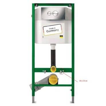 Купить Комплект инсталляция Viega Eco-WC 713386 для унитаза с клавишей и креплением по низкой цене