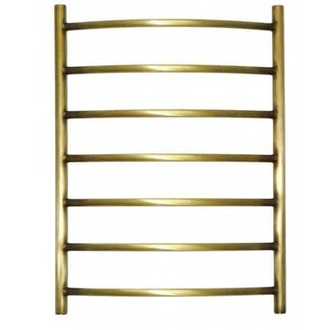 Купить Полотенцесушитель Domoterm Калипсо бронза П7 водяной 500х700 мм по низкой цене