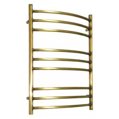 Купить Полотенцесушитель Domoterm Калипсо бронза П9 водяной 500х700 мм по низкой цене