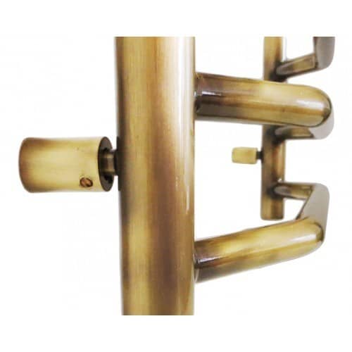 Купить Полотенцесушитель Domoterm Лаура бронза П7 водяной 500х700 мм по низкой цене