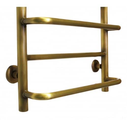 Купить Полотенцесушитель Domoterm Орфей бронза П5 водяной 500х700 мм по низкой цене