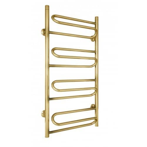 Купить Полотенцесушитель Domoterm Офелия бронза П12 водяной 500х950 мм по низкой цене