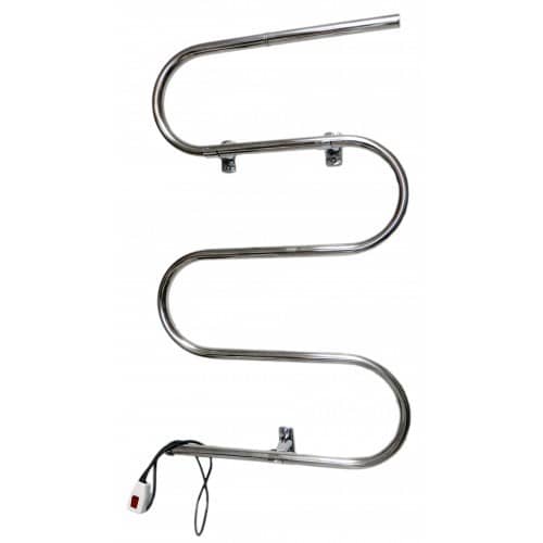 Купить Полотенцесушитель Domoterm E-образный DMT 103-25 электрический левое подключение 500х810 мм по низкой цене