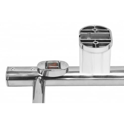 Купить Полотенцесушитель Domoterm Аврора DMT 109-5 электрический, скрытая проводка 530х710 мм по низкой цене