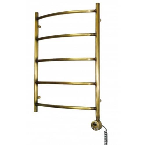 Купить Полотенцесушитель Domoterm Калипсо бронза П5 электрический, правое подключение 500х500 мм по низкой цене