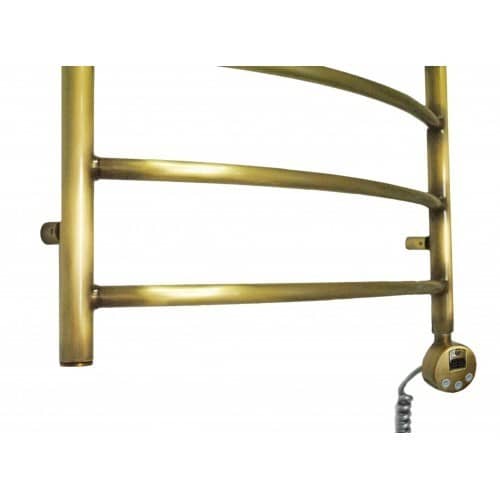 Купить Полотенцесушитель Domoterm Калипсо бронза П7 электрический, правое подключение 500х700 мм по низкой цене