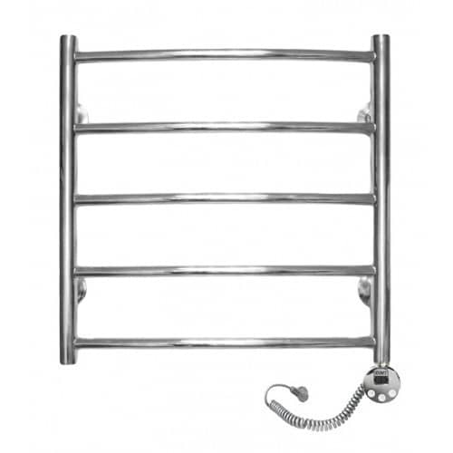 Купить Полотенцесушитель Domoterm Калипсо хром П5 электрический, правое подключение 500х500 мм по низкой цене