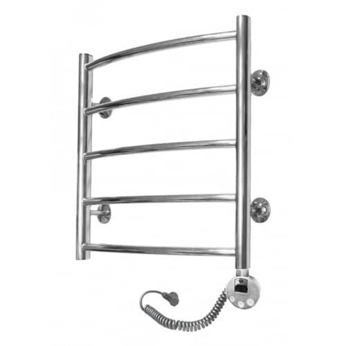 Купить Полотенцесушитель Domoterm Калипсо хром П5 электрический, правое подключение 500х500 мм по низкой цене
