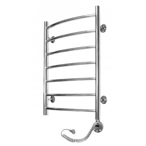 Купить Полотенцесушитель Domoterm Калипсо хром П7 электрический, правое подключение 500х700 мм по низкой цене