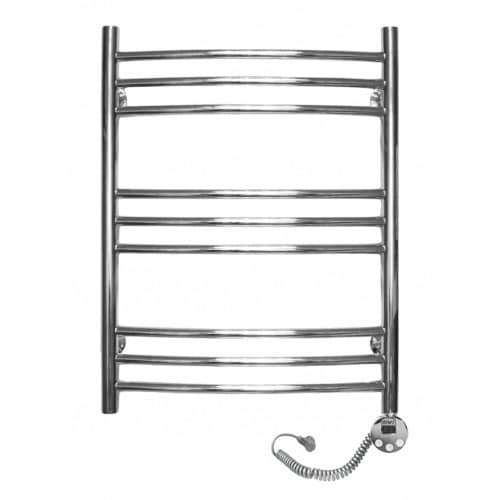 Купить Полотенцесушитель Domoterm Калипсо хром П9 электрический, правое подключение 500х700 мм по низкой цене