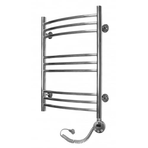 Купить Полотенцесушитель Domoterm Калипсо хром П9 электрический, правое подключение 500х700 мм по низкой цене