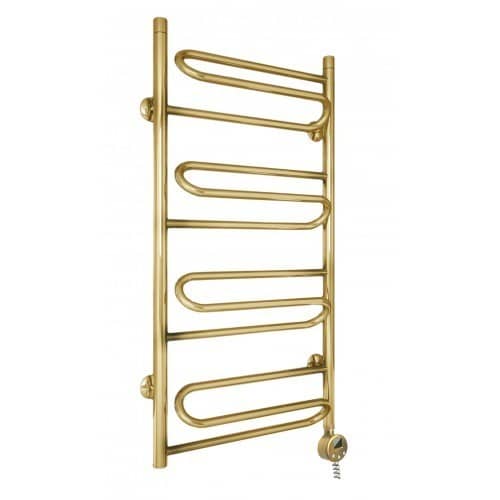 Купить Полотенцесушитель Domoterm Офелия бронза П12 электрический, правое подключение 500х950 мм по низкой цене