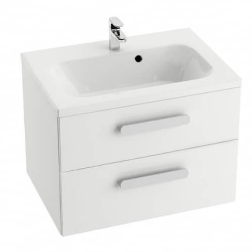 Купить Тумба Ravak Chrome II SD 700 X000000920 под раковину глянцевая белая по низкой цене