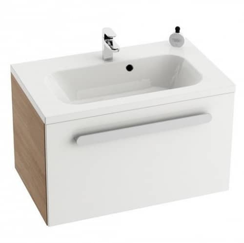 Купить Тумба Ravak Chrome SD 700 X000000962 под раковину белый глянец/каппучино по низкой цене