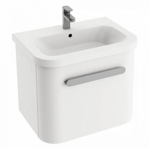 Купить Тумба Ravak Chrome SD 650 X000000637 под раковину глянцевая белая по низкой цене